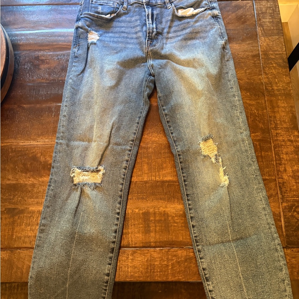 Kensie junior womens  Blue Ripped Skinny Jeans